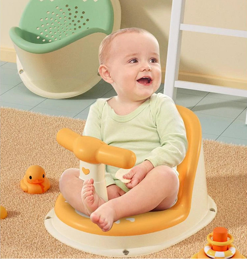 Toosly assento de chuveiro infantil portátil, suporte de chuveiro para recém-nascidos e crianças pequenas, acessórios de crescimento infantil