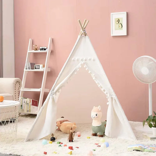 Toosly tenda 1.35/1.6m jogar casa wigwam para crianças tenda para crianças tenda tenda dobrável lavável tenda tenda para crianças