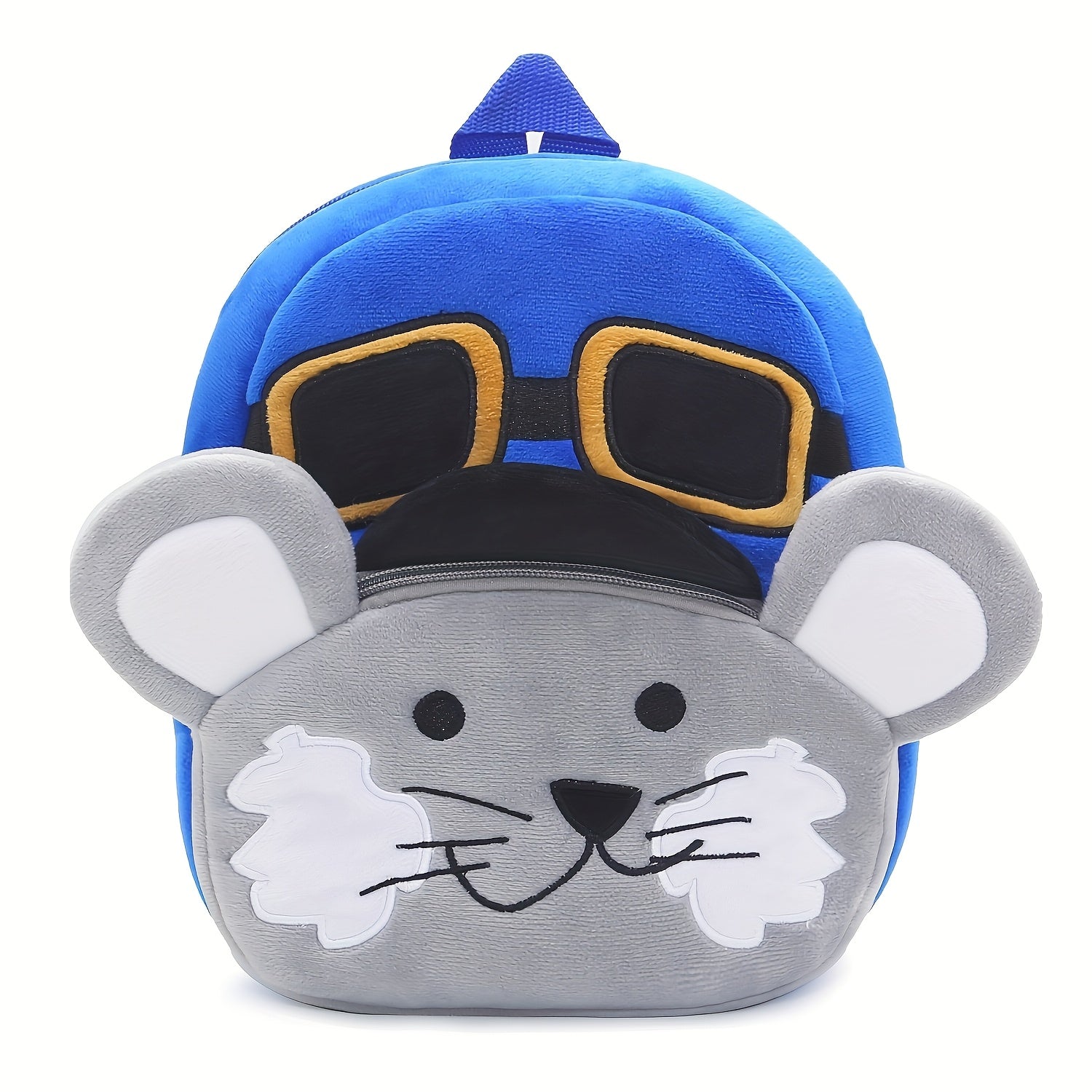 Mochila de desporto com animais de desenho animado, mochila de peluche fofa para viagens de jovens - Mochila escolar durável para saídas e campus, design elegante para rapazes e raparigas