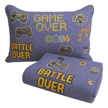 Kit Colcha Cobre Leito Bouti Infantil Menino Menina Solteiro 2 Pçs