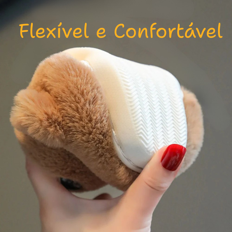 Descubra as Pantufas Antiderrapantes de Cachorrinho para Crianças da Toosly, ideais para manter os pés aquecidos e seguros no inverno.