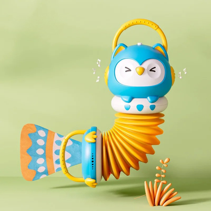 Descubra o Acordeão Animais Montessori da Toosly, a escolha perfeita para estimular a introdução musical de maneira leve e divertida. Confira!