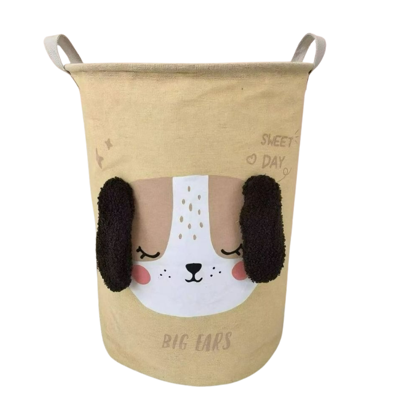 Cesto Dobrável Quardrado Organizador Multiuso Animal