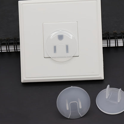 Capas de Proteção de Tomadas de Plástico em Packs de 5, 10 ou 15, Projetadas para Manter as Tomadas Livres de Pó, Ideais para Uso Doméstico e no Escritório.