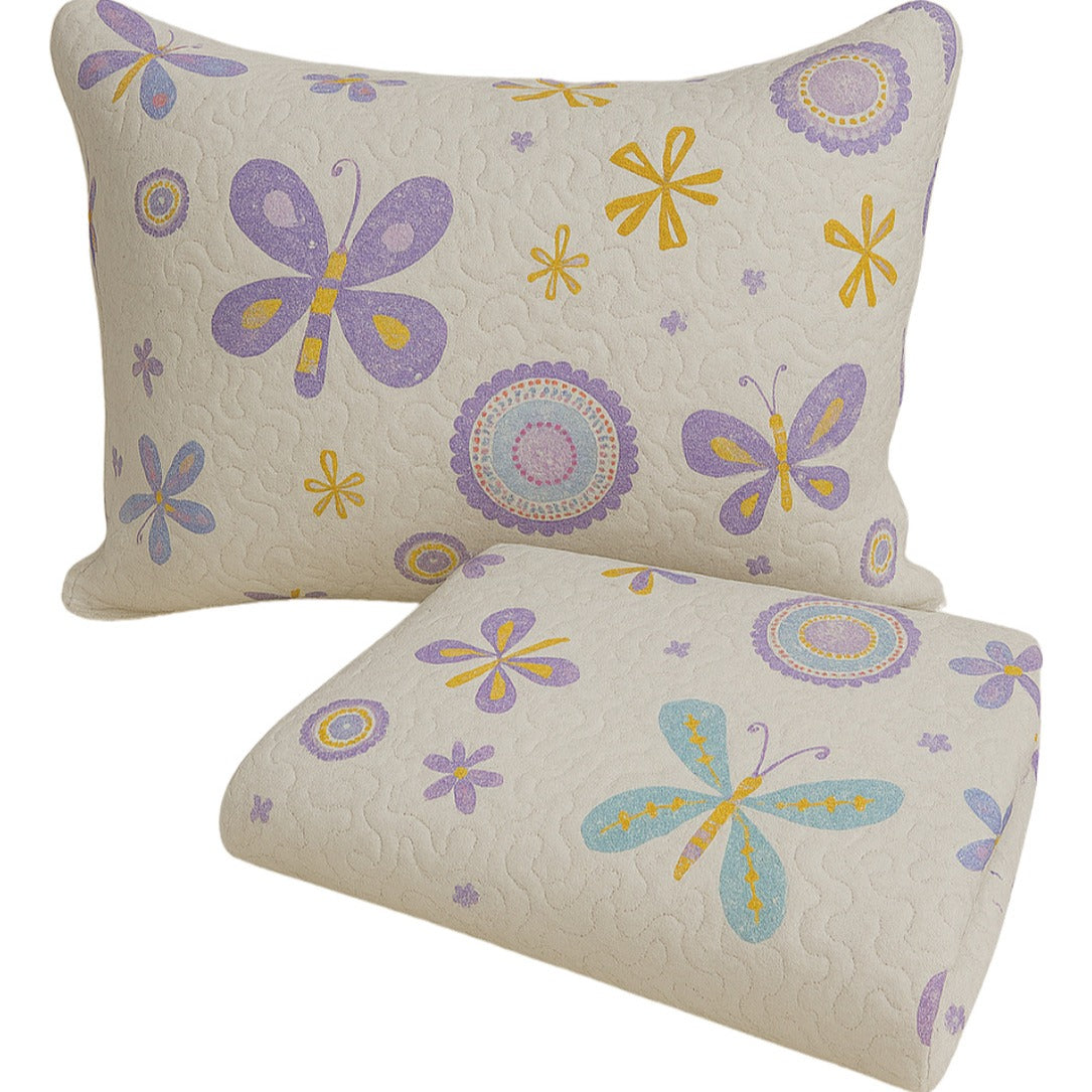 Kit Colcha Cobre Leito Bouti Infantil Menino Menina Solteiro 2 Pçs