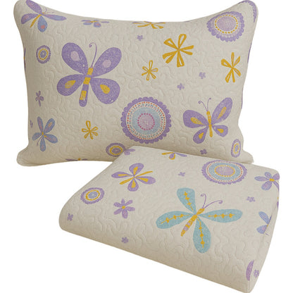 Kit Colcha Cobre Leito Bouti Infantil Menino Menina Solteiro 2 Pçs