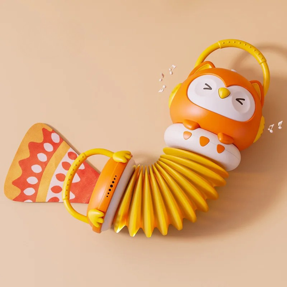Descubra o Acordeão Animais Montessori da Toosly, a escolha perfeita para estimular a introdução musical de maneira leve e divertida. Confira!