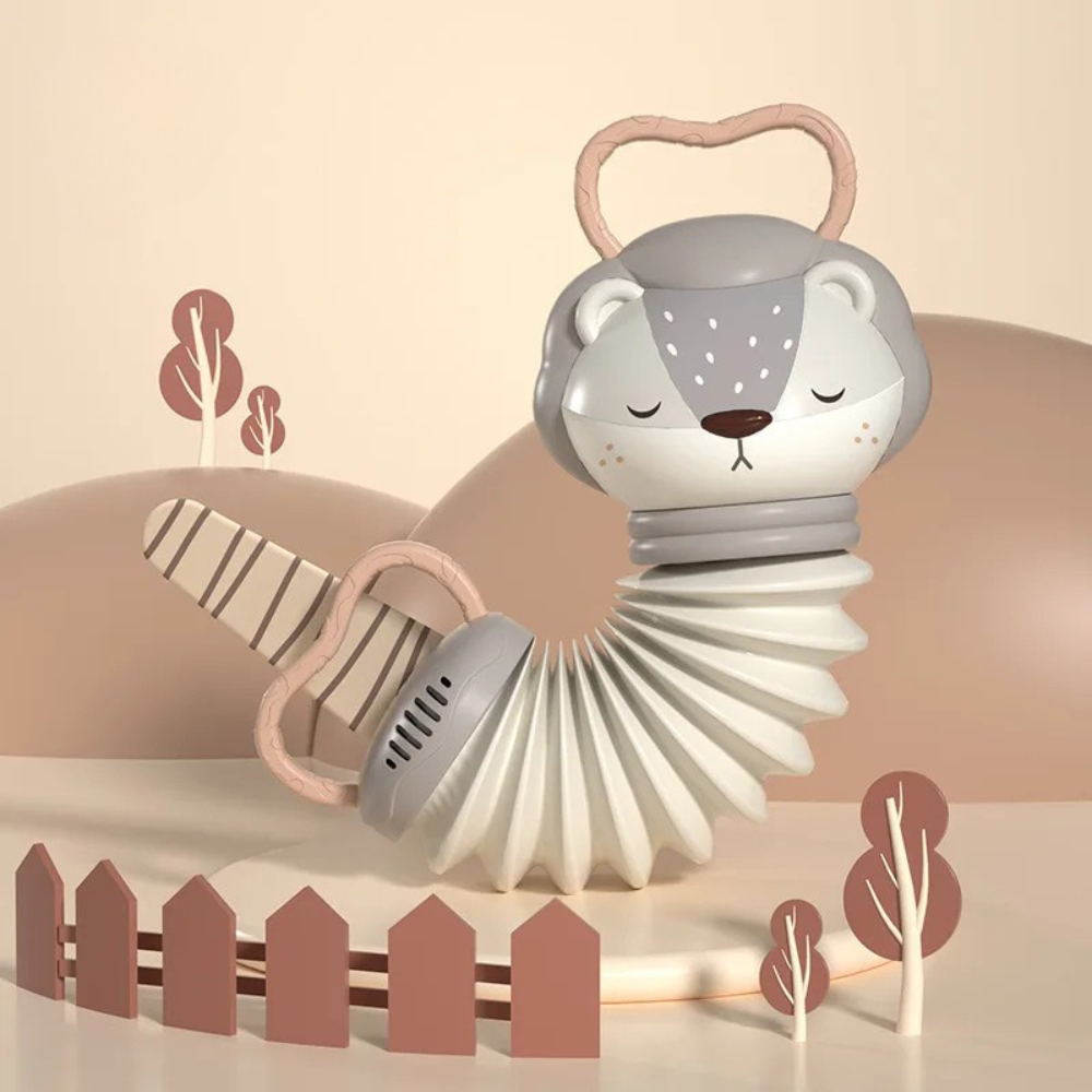 Descubra o Acordeão Animais Montessori da Toosly, a escolha perfeita para estimular a introdução musical de maneira leve e divertida. Confira!