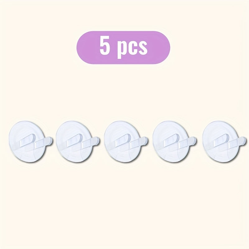 Capas de Proteção de Tomadas de Plástico em Packs de 5, 10 ou 15, Projetadas para Manter as Tomadas Livres de Pó, Ideais para Uso Doméstico e no Escritório.