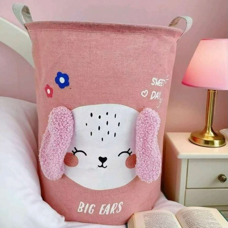 Cesto Dobrável Quardrado Organizador Multiuso Animal