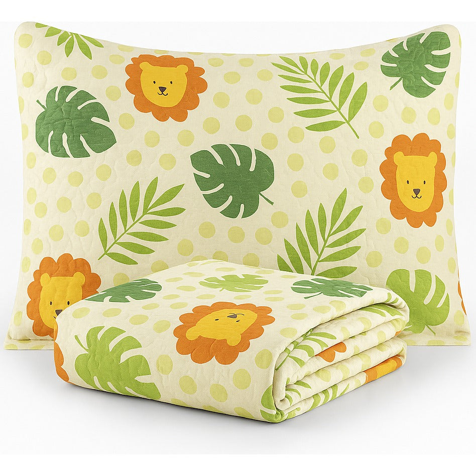 Kit Colcha Cobre Leito Bouti Infantil Menino Menina Solteiro 2 Pçs