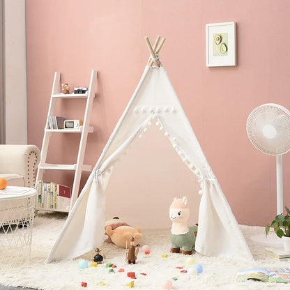 Toosly tenda 1.35/1.6m jogar casa wigwam para crianças tenda para crianças tenda tenda dobrável lavável tenda tenda para crianças