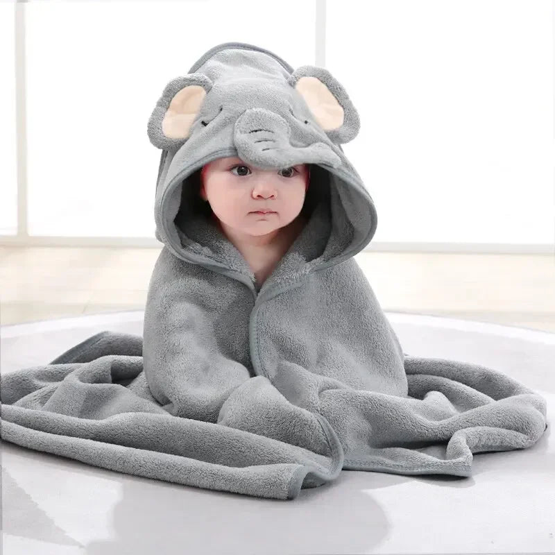Toosly roupão de banho infantil, toalha de banho para meninos e meninas, cobertores com capuz, desenho animado, toalha de lã coral, cobertor para recém-nascidos, cama para crianças