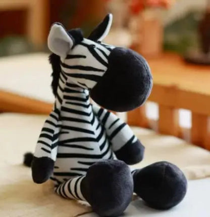 Toosly animais de pelúcia brinquedos bonecas macias selva leão elefante tigre cão raposa macaco veado crianças presente bebê crianças brinquedos