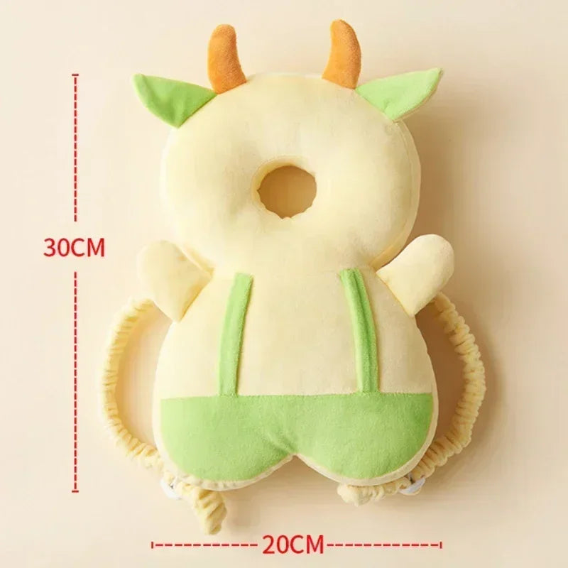 Toosly protetor de cabeça de bebê 1-3t, almofada de segurança para trás, prevenção de feridas, anjo, abelha, desenho animado, travesseiros de segurança, arnês protetor