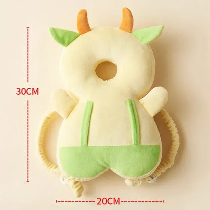 Toosly protetor de cabeça de bebê 1-3t, almofada de segurança para trás, prevenção de feridas, anjo, abelha, desenho animado, travesseiros de segurança, arnês protetor