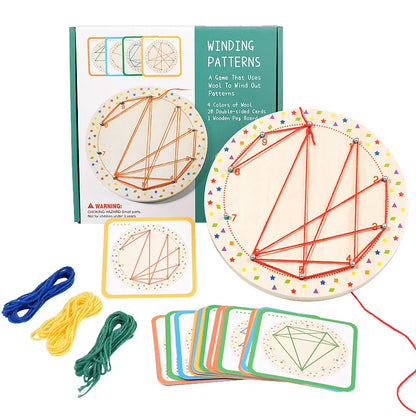 Toosly brinquedo montessori habilidades motoras finas forma geométrica correspondência jogos de tabuleiro pensando brinquedos educativos