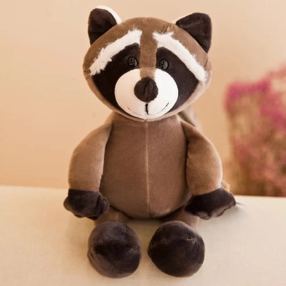 Toosly animais de pelúcia brinquedos bonecas macias selva leão elefante tigre cão raposa macaco veado crianças presente bebê crianças brinquedos