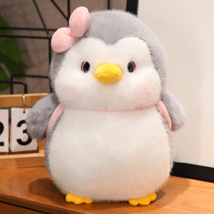 Toosly pinguim gordo macio brinquedo de pelúcia bonito casal pinguim pele boneca brinquedo decoração para casa brinquedo presente aniversário