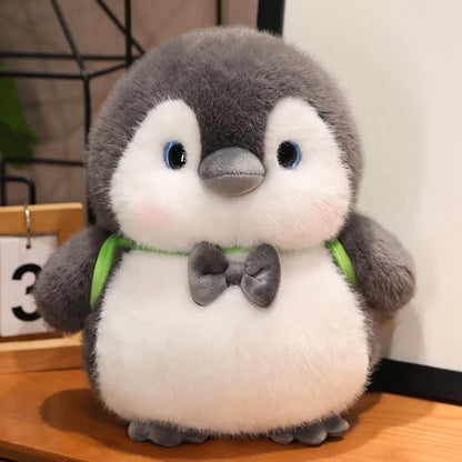 Toosly pinguim gordo macio brinquedo de pelúcia bonito casal pinguim pele boneca brinquedo decoração para casa brinquedo presente aniversário