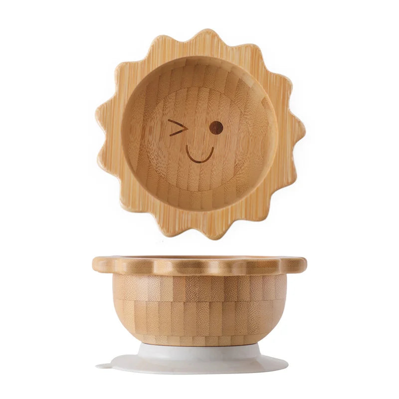 Conjunto de Talheres Infantil de Madeira da Toosly. Seguro, prático e divertido para a alimentação do seu bebê. Compre agora!