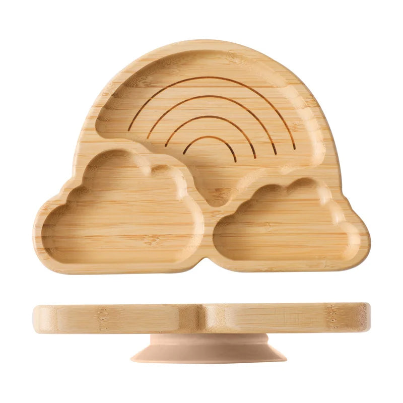 Conjunto de Talheres Infantil de Madeira da Toosly. Seguro, prático e divertido para a alimentação do seu bebê. Compre agora!