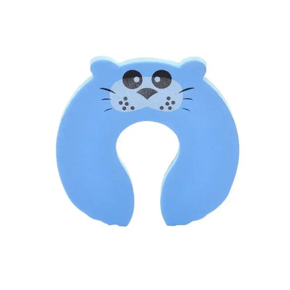 Toosly 2/5 pçs rolha de porta de segurança do bebê para proteção de móveis recém-nascidos anti-pitada mão bonito cuidados com animais criança bloqueio protetor de dedo
