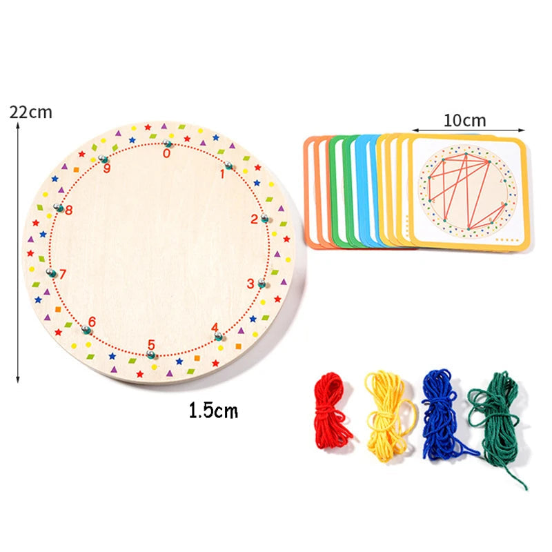 Toosly brinquedo montessori habilidades motoras finas forma geométrica correspondência jogos de tabuleiro pensando brinquedos educativos