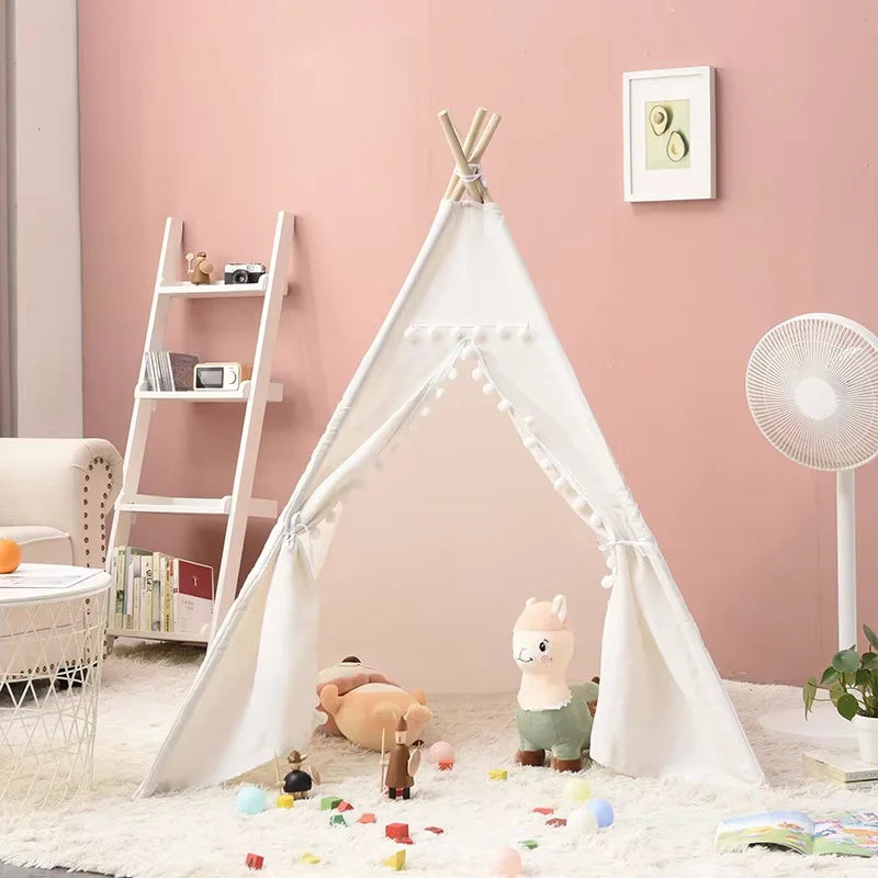 Toosly tenda 1.35/1.6m jogar casa wigwam para crianças tenda para crianças tenda tenda dobrável lavável tenda tenda para crianças