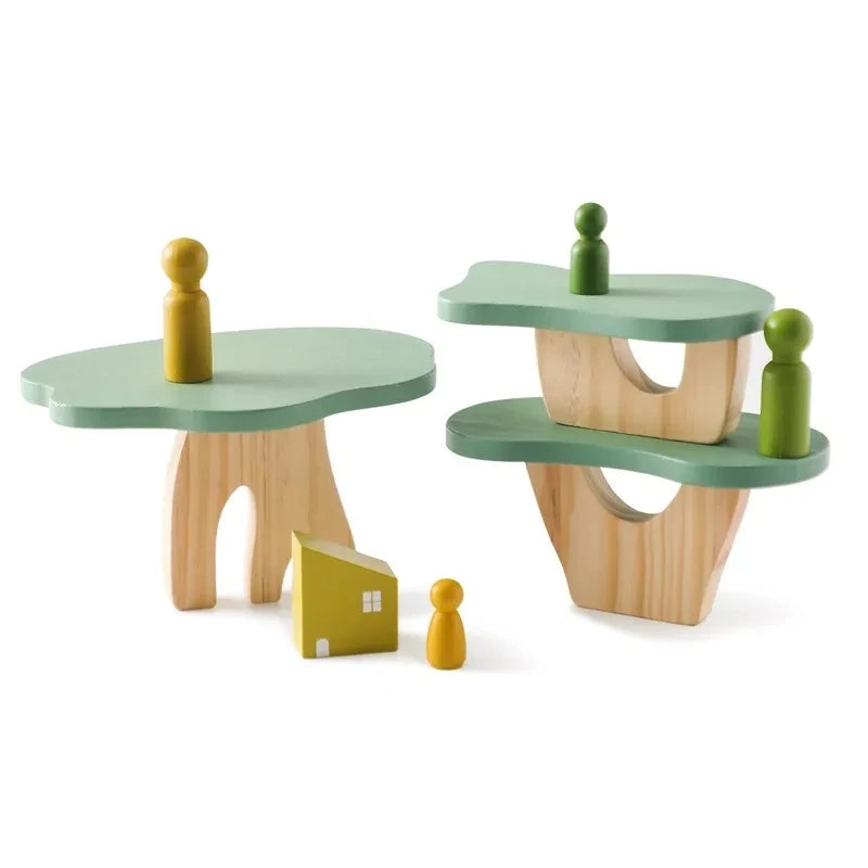 Toosly crianças montessori brinquedos de madeira aprendizagem precoce quebra-cabeças educativos pose esportiva melhorar habilidade hands-on ocupado placa presentes