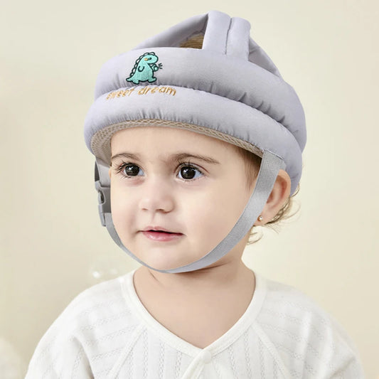Toosly novo capacete de segurança do bebê cabeça proteção chapéu da criança anti-queda almofada crianças aprender a andar crash cap ajustável capacete de proteção