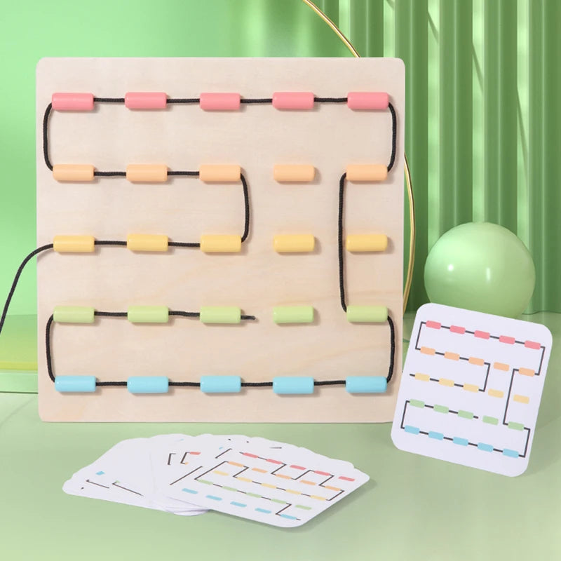 Toosly brinquedo de corda divertido e educacional, treinamento de coordenação mão-olho, jogo de iluminação de educação infantil para bebês 3+