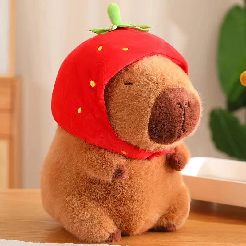 Toosly capivara de pelúcia fofos, boneca macia, presente de Natal, Ação de Graças, 15-30cm