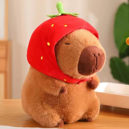 Toosly capivara de pelúcia fofos, boneca macia, presente de Natal, Ação de Graças, 15-30cm