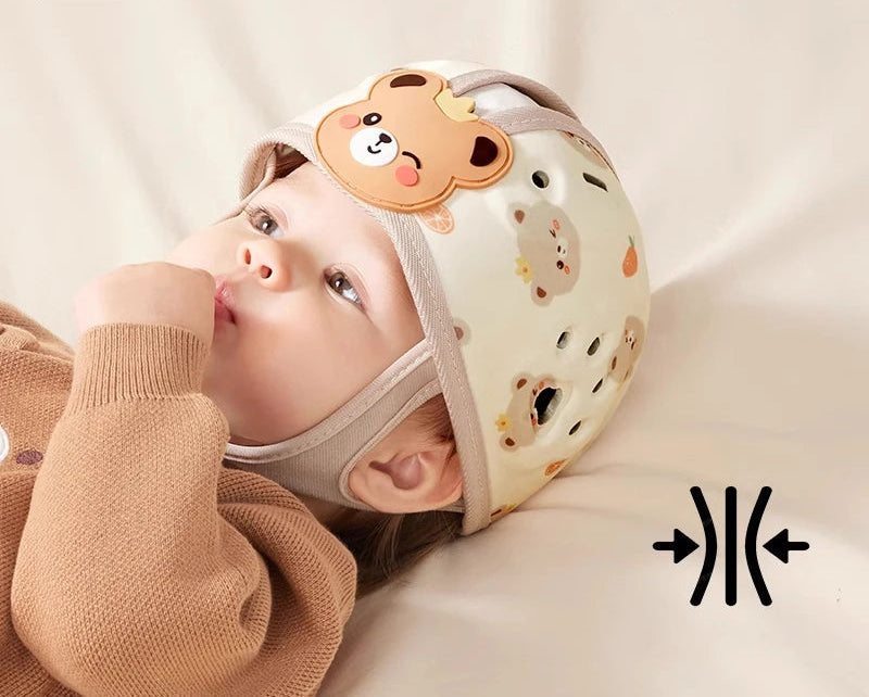 Toosly capacete de proteção 360 graus para bebês, capacete anti-queda ajustável, protetor de cabeça de criança, chapéus de proteção de segurança macios, aprender a andar