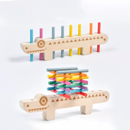 Toosly montessori brinquedo de madeira cor correspondência jogos puzzle aprendizagem conjunto movimento fino treinamento matemática brinquedos educativos para crianças