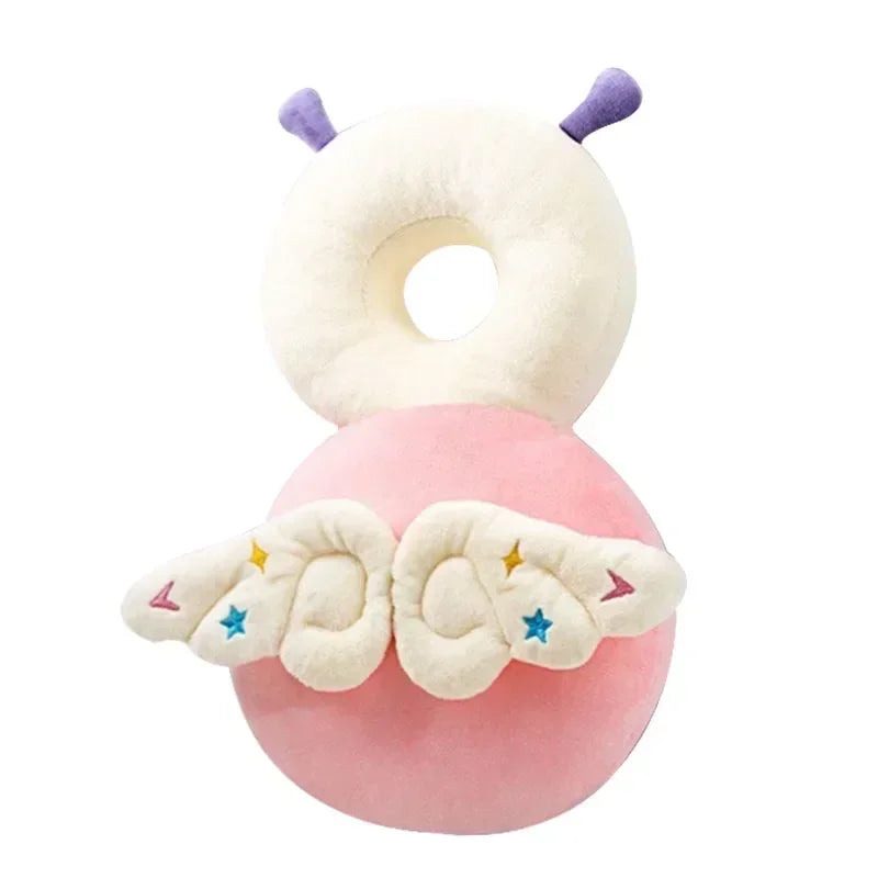 Toosly protetor de cabeça de bebê 1-3t, almofada de segurança para trás, prevenção de feridas, anjo, abelha, desenho animado, travesseiros de segurança, arnês protetor