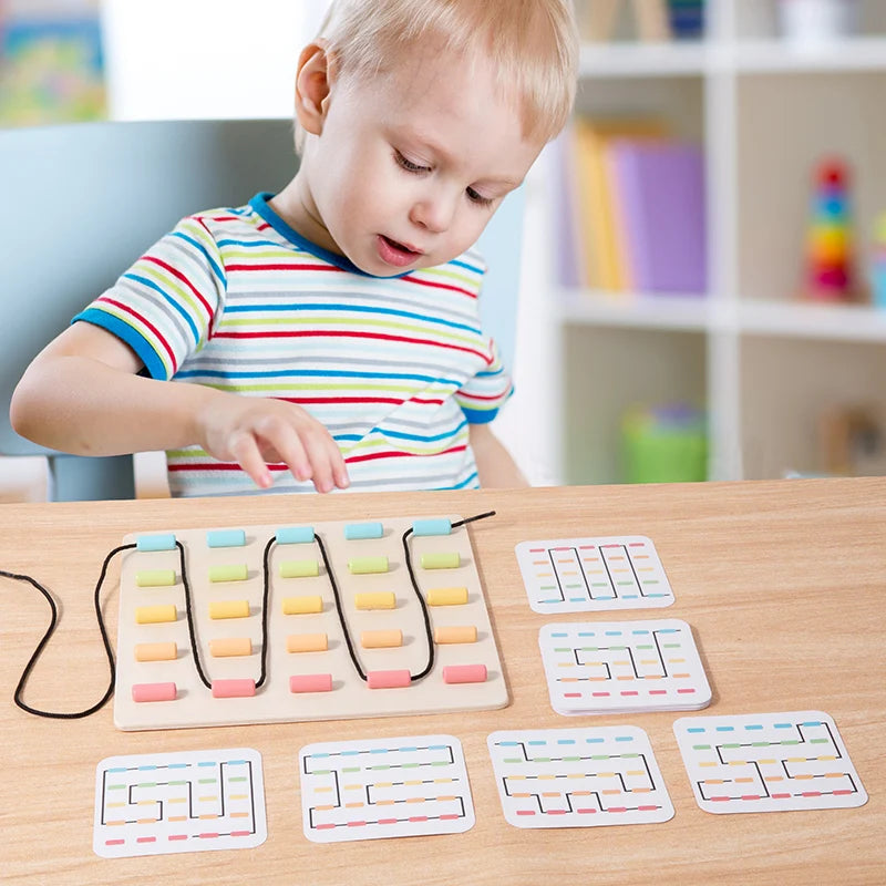 Toosly brinquedo de corda divertido e educacional, treinamento de coordenação mão-olho, jogo de iluminação de educação infantil para bebês 3+