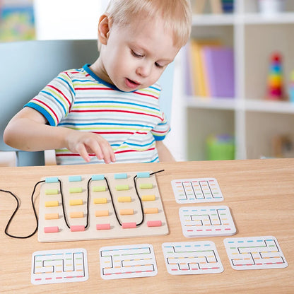 Toosly brinquedo de corda divertido e educacional, treinamento de coordenação mão-olho, jogo de iluminação de educação infantil para bebês 3+