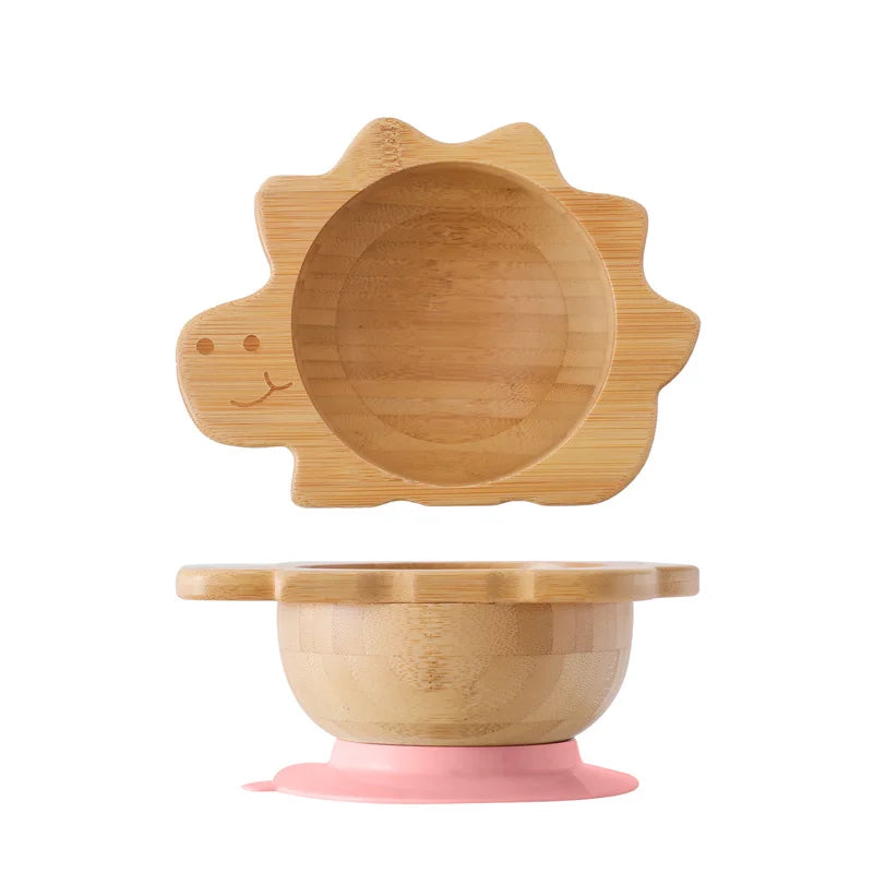 Conjunto de Talheres Infantil de Madeira da Toosly. Seguro, prático e divertido para a alimentação do seu bebê. Compre agora!