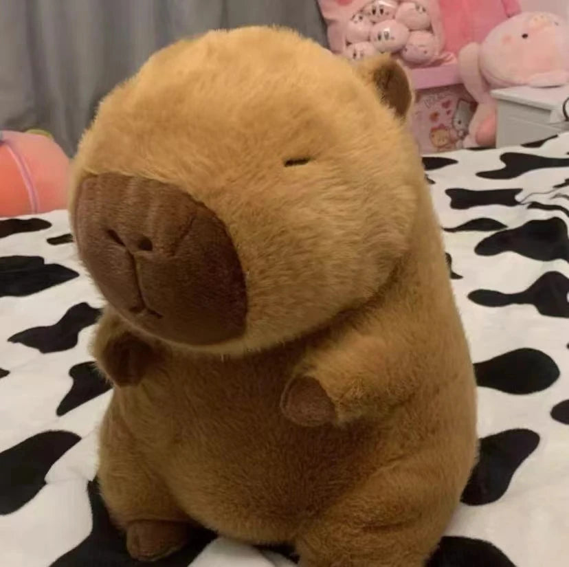 Toosly capivara de pelúcia fofos, boneca macia, presente de Natal, Ação de Graças, 15-30cm