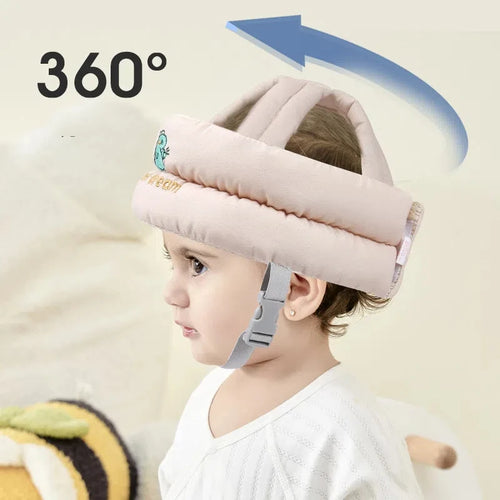 Toosly novo capacete de segurança do bebê cabeça proteção chapéu da criança anti-queda almofada crianças aprender a andar crash cap ajustável capacete de proteção
