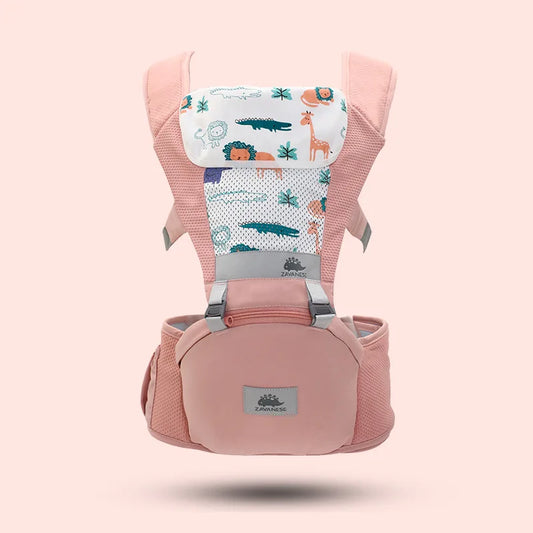 Toosly mochila ergonômica para carregar bebês de 0 a 48 meses, com assento quadril para recém-nascidos, multifuncional, envoltório para cintura, canguru