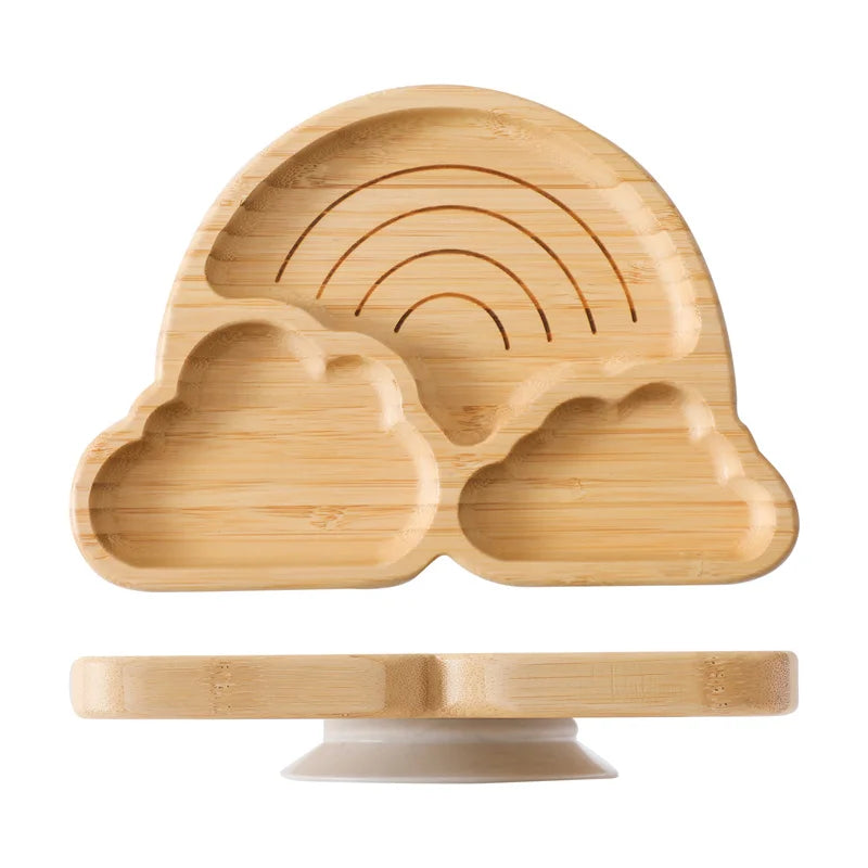 Conjunto de Talheres Infantil de Madeira da Toosly. Seguro, prático e divertido para a alimentação do seu bebê. Compre agora!