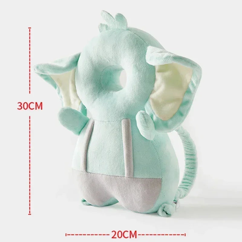 Toosly protetor de cabeça de bebê 1-3t, almofada de segurança para trás, prevenção de feridas, anjo, abelha, desenho animado, travesseiros de segurança, arnês protetor