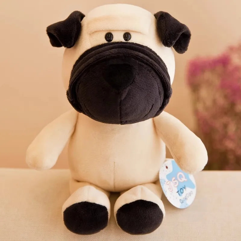 Toosly animais de pelúcia brinquedos bonecas macias selva leão elefante tigre cão raposa macaco veado crianças presente bebê crianças brinquedos