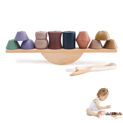 Toosly crianças montessori brinquedos de madeira aprendizagem precoce quebra-cabeças educativos pose esportiva melhorar habilidade hands-on ocupado placa presentes
