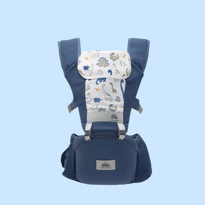Toosly mochila ergonômica para carregar bebês de 0 a 48 meses, com assento quadril para recém-nascidos, multifuncional, envoltório para cintura, canguru