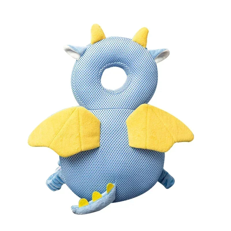 Toosly protetor de cabeça de bebê 1-3t, almofada de segurança para trás, prevenção de feridas, anjo, abelha, desenho animado, travesseiros de segurança, arnês protetor