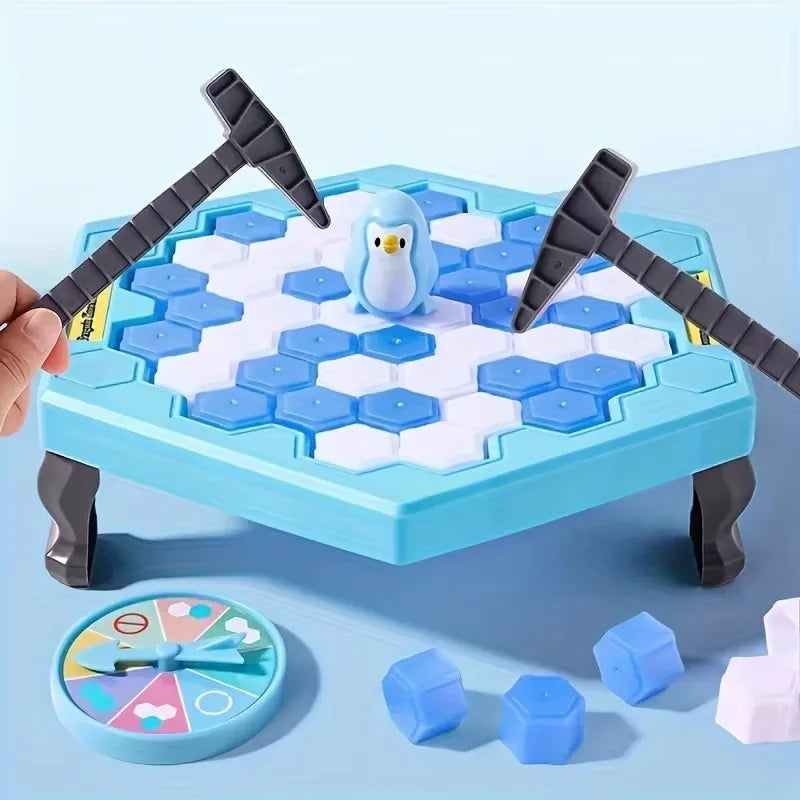 Jogo Pinguim Quebra-Gelo - Teste sua estratégia sem deixar o pinguim cair!